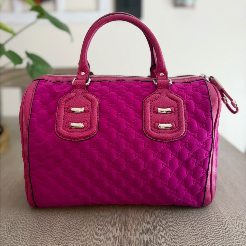 Gucci GG Neoprene Boston Bag